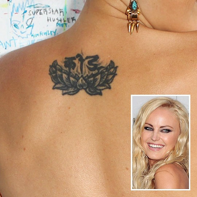 欧美明星背后纹身的隐晦寓意