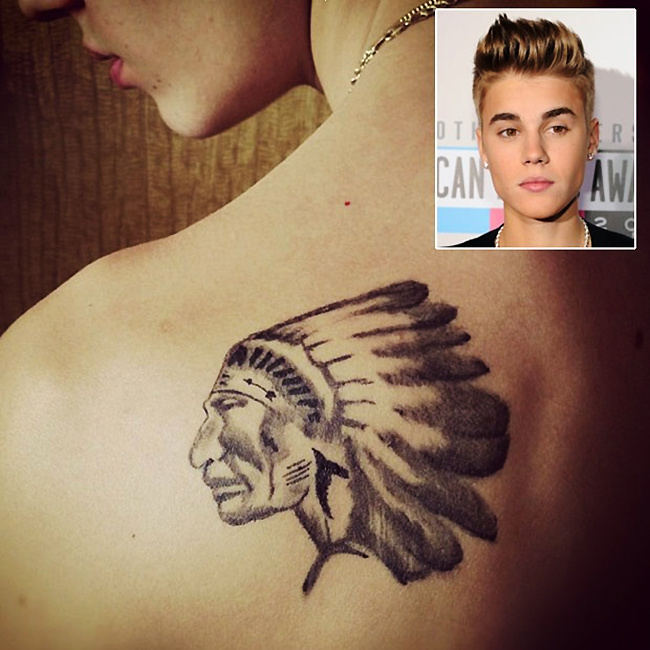 欧美明星背后纹身的隐晦寓意