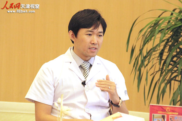 天津伊美尔医疗整形美容专科医院行政院长路振明（摄影：李若）