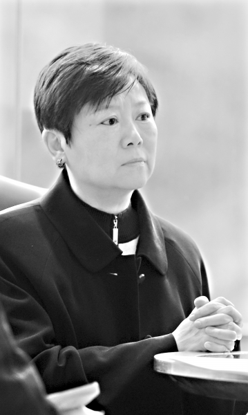 14日,李小林接受本报记者专访 记者刘斌 摄