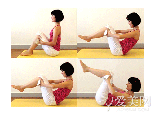 睡前2组减肥操下身不再肿