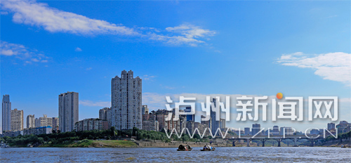 美丽的酒城泸州,正在向着健康城市的目标挺进。 记者 牟科 摄