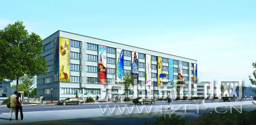 西南医药物流园配送中心效果图